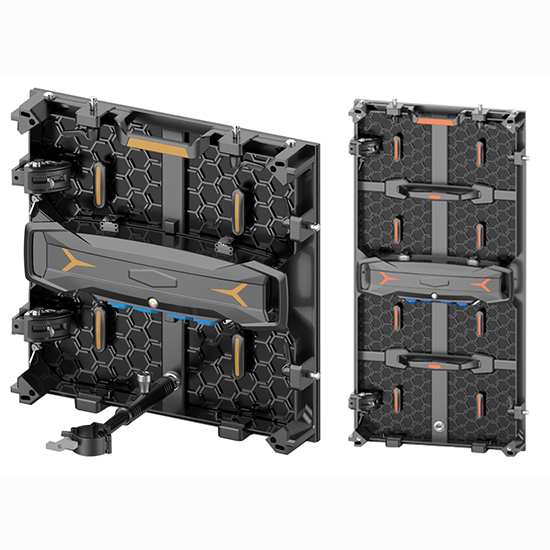 LDR Series Cost Epektibong Panlabas na Rental LED screen na may 500x500mm Die Casting Aluminium Panel na may led flip ng guard ng lampara para sa proteksyon ng module na curve lock ay sumusuporta sa curve led display