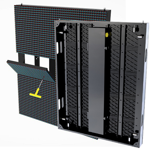 OFD Series Panlabas na anti-dust dust light naayos na LED display na may front maintenance water proof module para sa panlabas na LED Signage